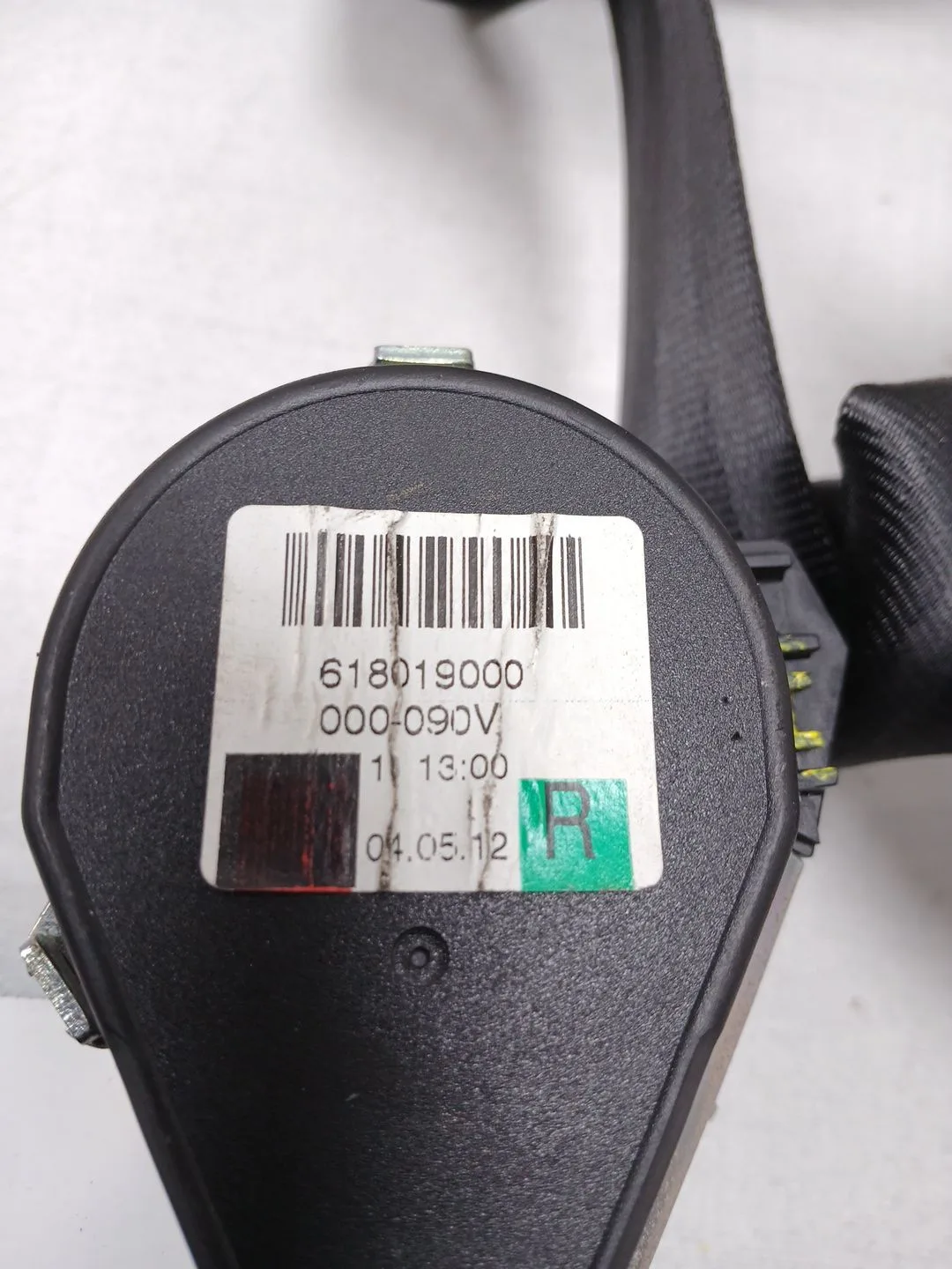 Cinturon Seguridad Trasero Derecho para Volkswagen Golf Vi (5K1)