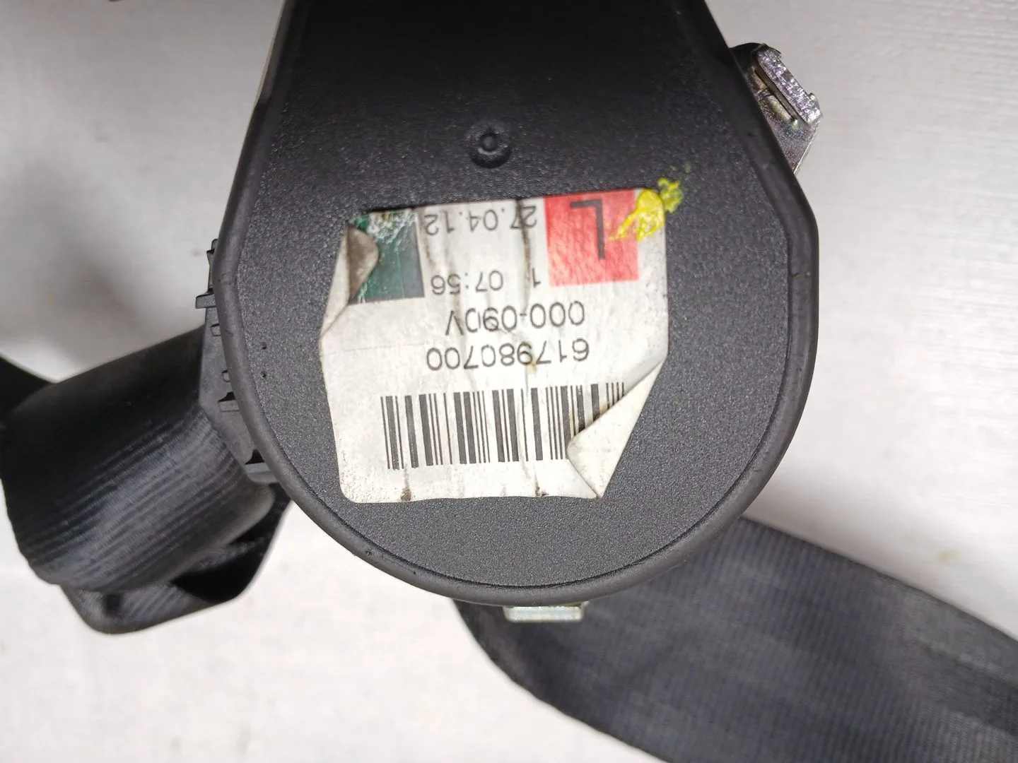 Cinturon Seguridad Trasero Izquierdo para Volkswagen Golf Vi (5K1)