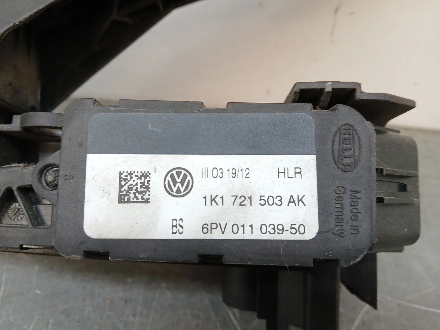 Potenciometro Pedal para Volkswagen Golf Vi (5K1)