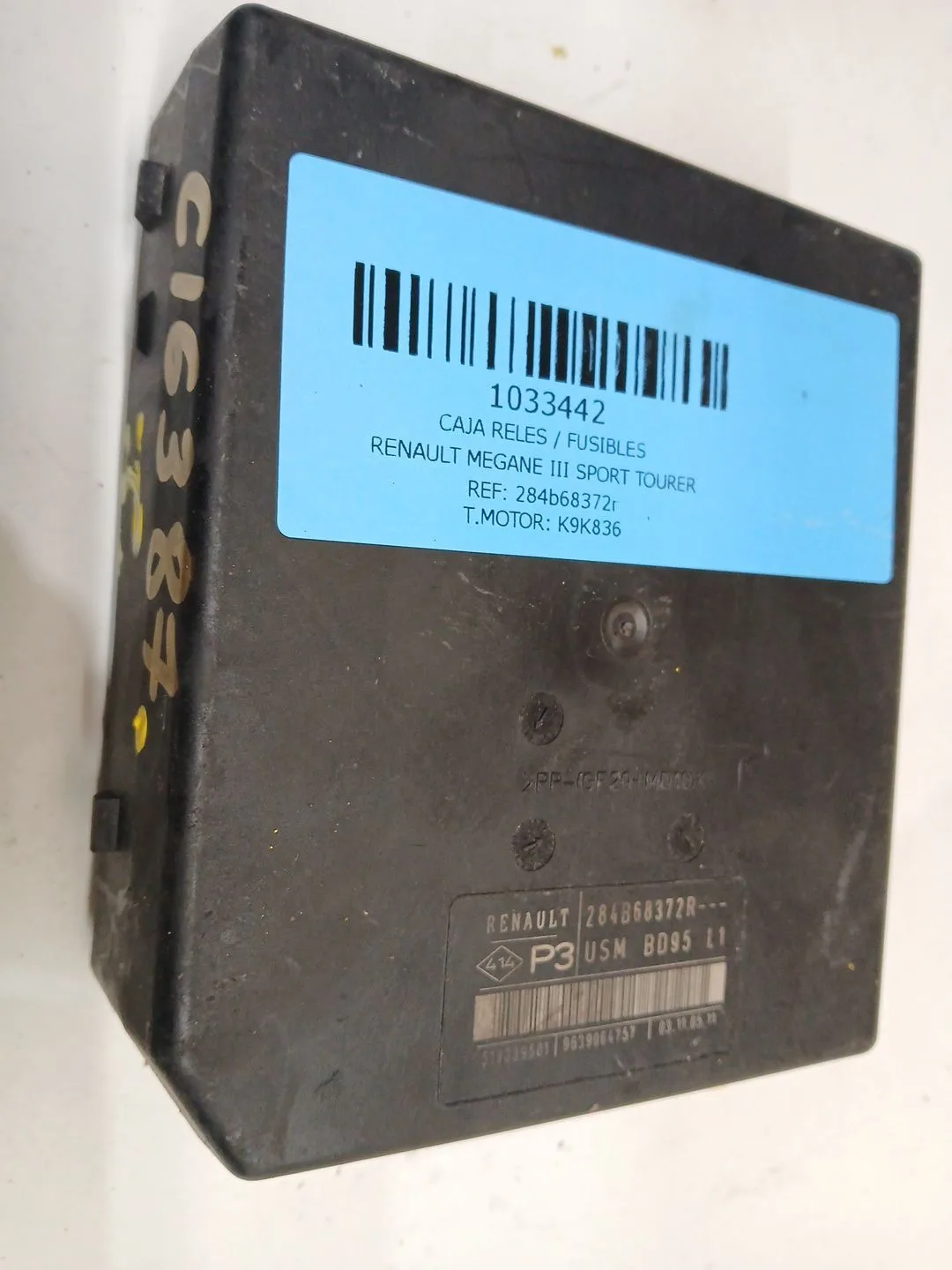 Caja Reles / Fusibles para Renault Megane Iii Sport Tourer
