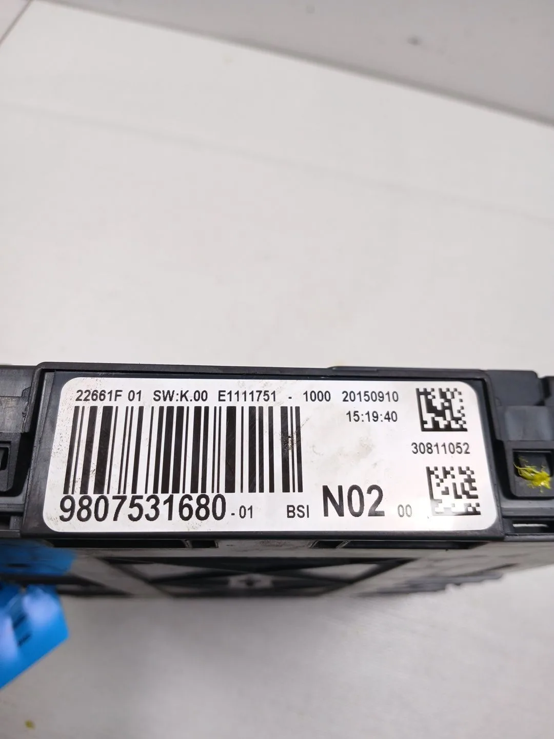 Centralita Bsi para Peugeot 208 I (Ca_, Cc_)