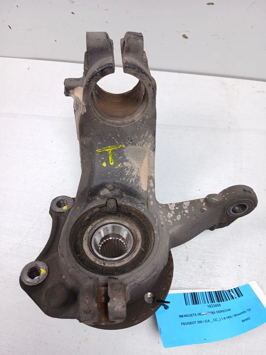 Mangueta Delantera Derecha para Peugeot 208 I (Ca_, Cc_)