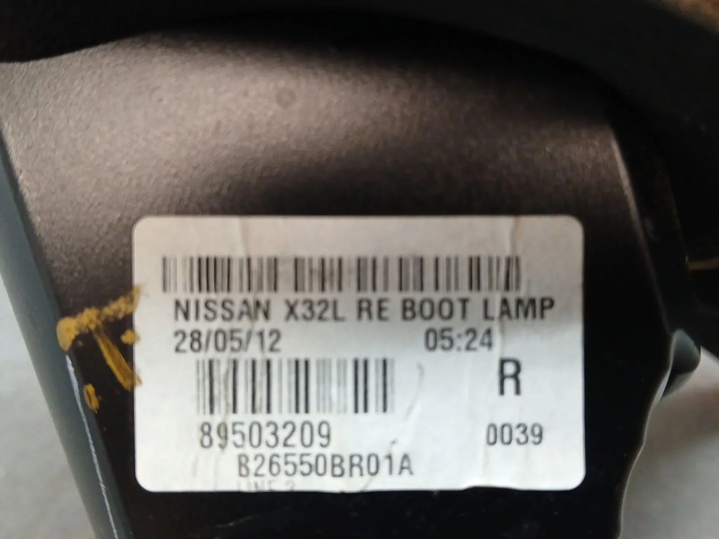 Piloto Trasero Derecho Interior para Nissan Qashqai I (J10, Nj10)