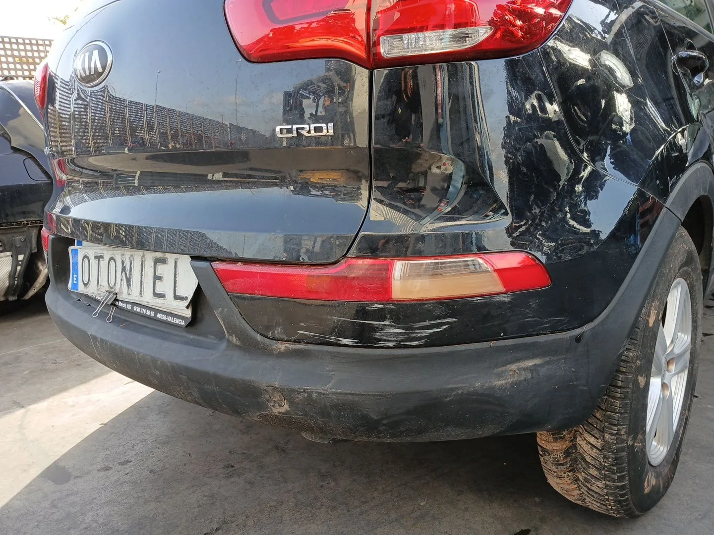 Paragolpes Trasero para Kia Sportage Iii (Sl)