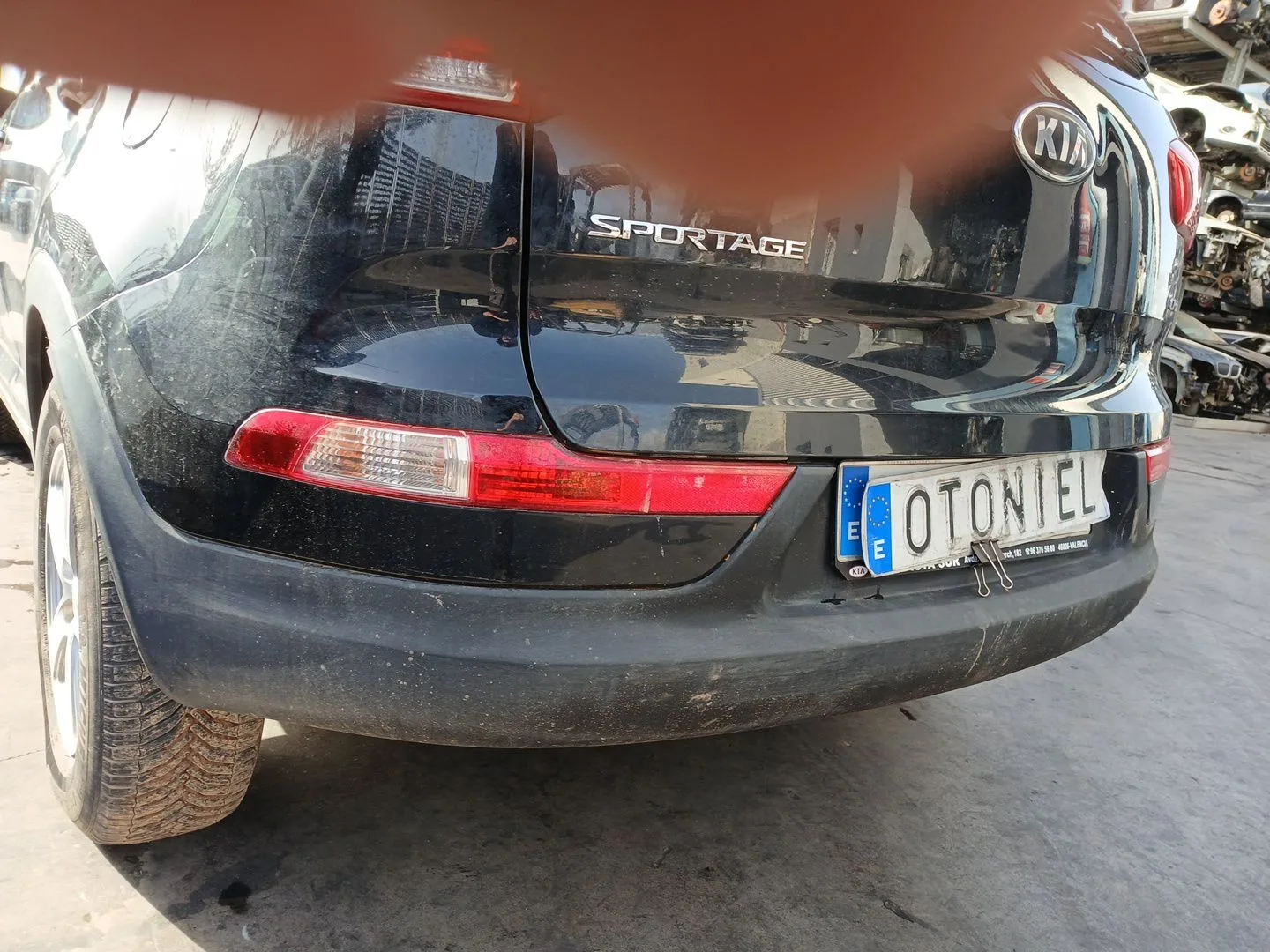 Paragolpes Trasero para Kia Sportage Iii (Sl)
