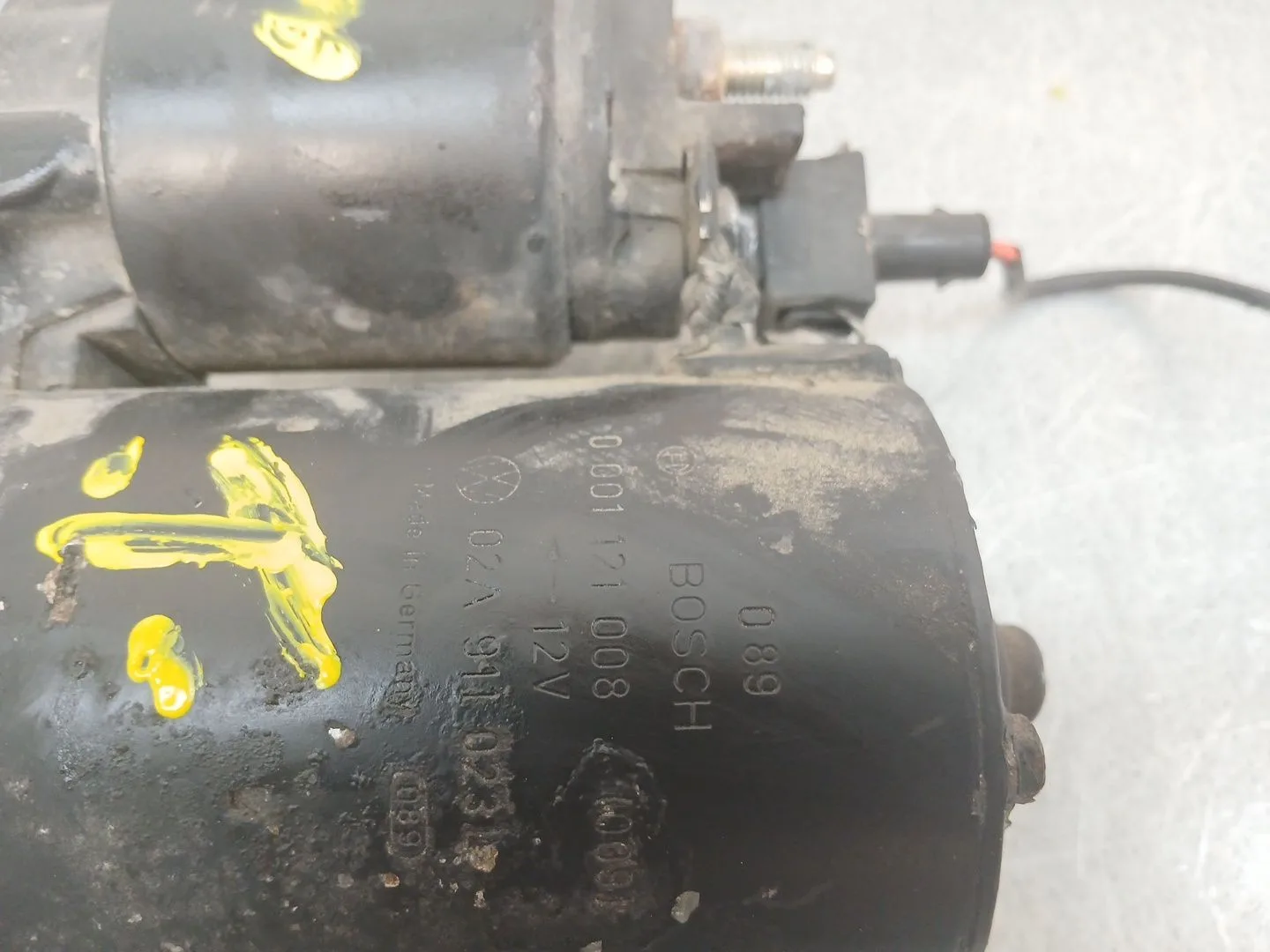 Motor Arranque para Audi A3 (8L1)