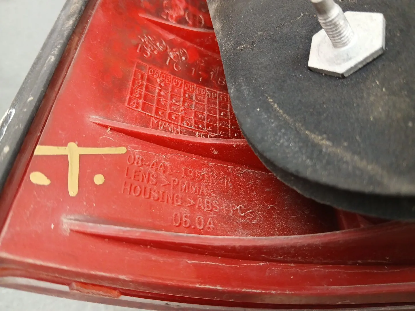 Piloto Trasero Derecho para Audi A3 (8L1)