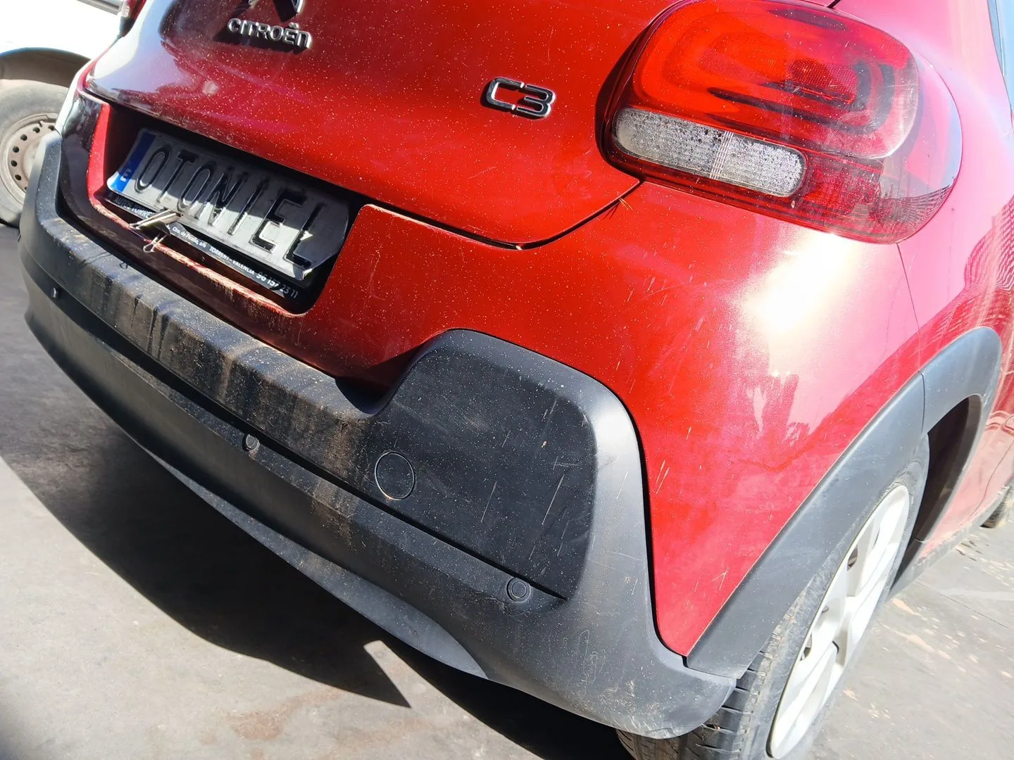 Paragolpes Trasero para Citroën C3 Iii (Sx)