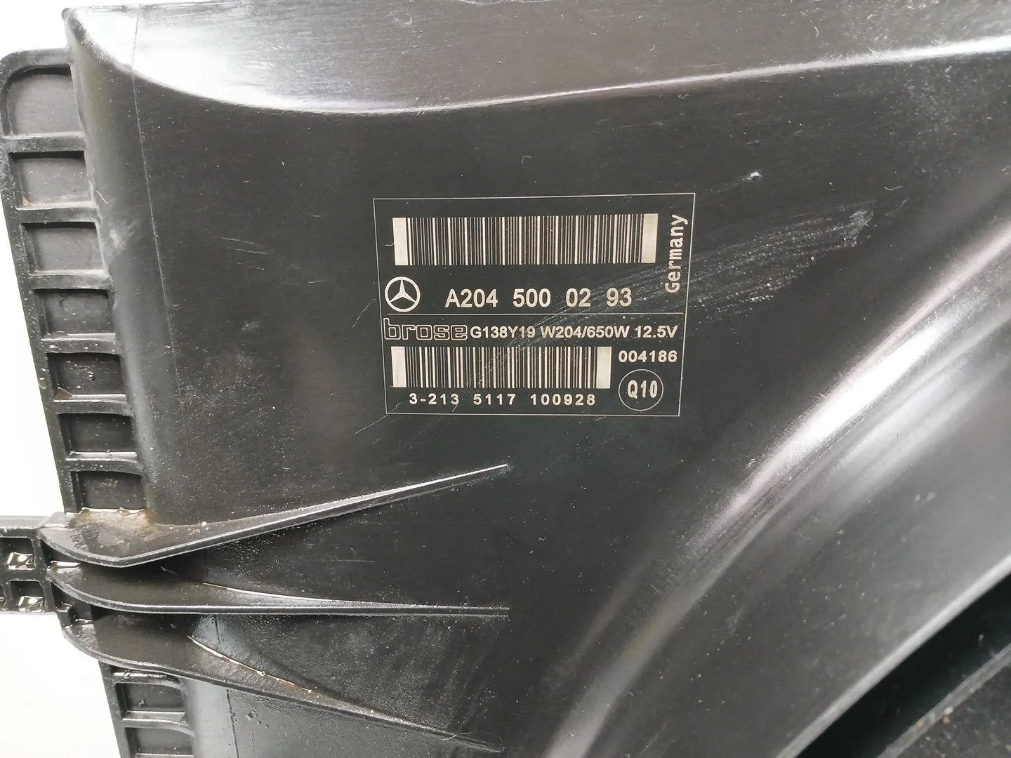 Electroventilador para Mercedes-Benz Clase E (W212) Lim.