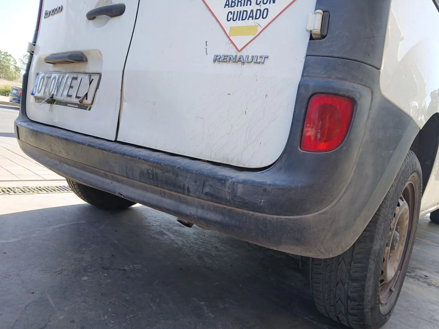 Paragolpes Trasero para Renault Kangoo Express (Fw0/1_)