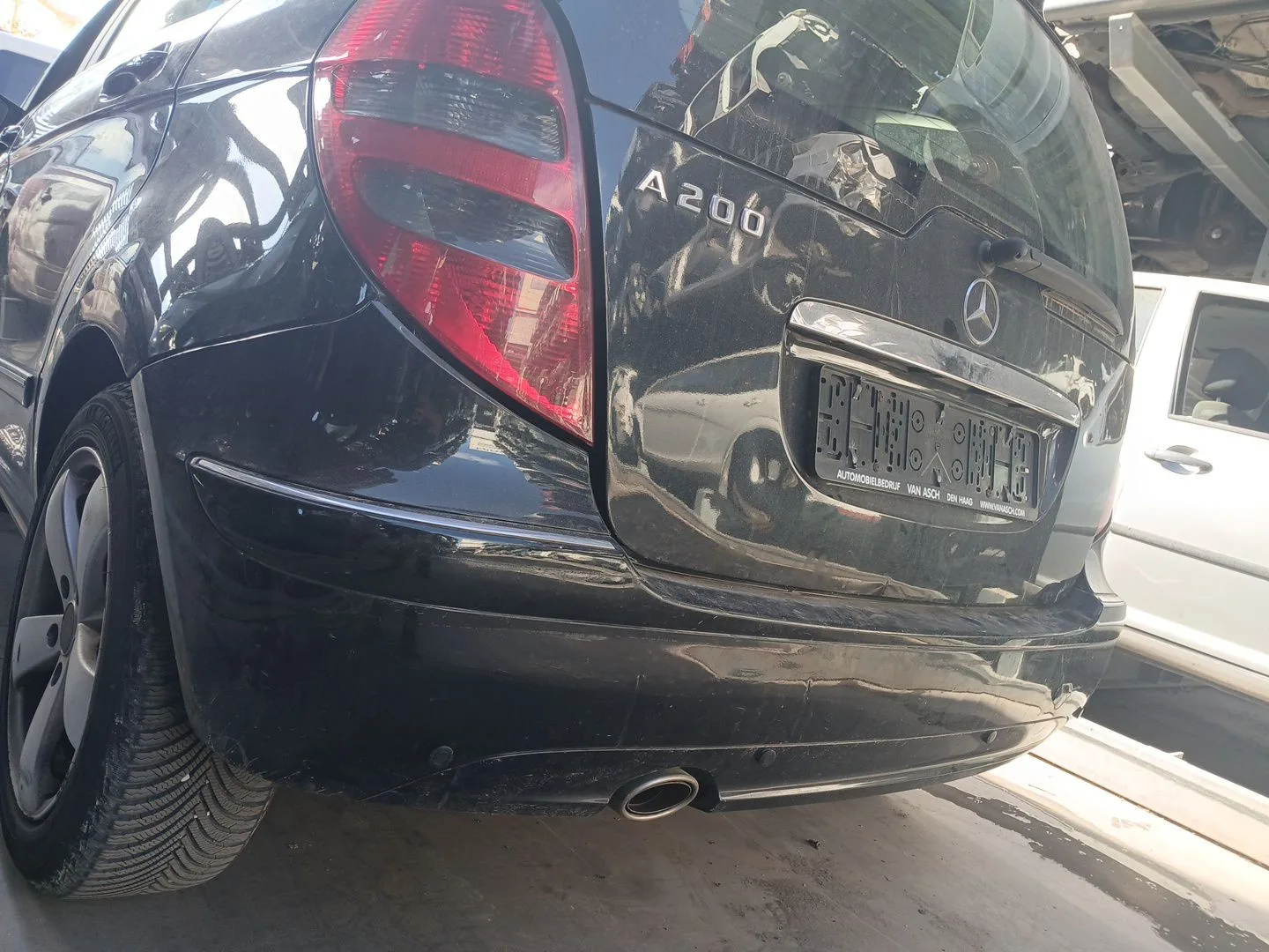 Paragolpes Trasero para Mercedes-Benz Clase A (W169)