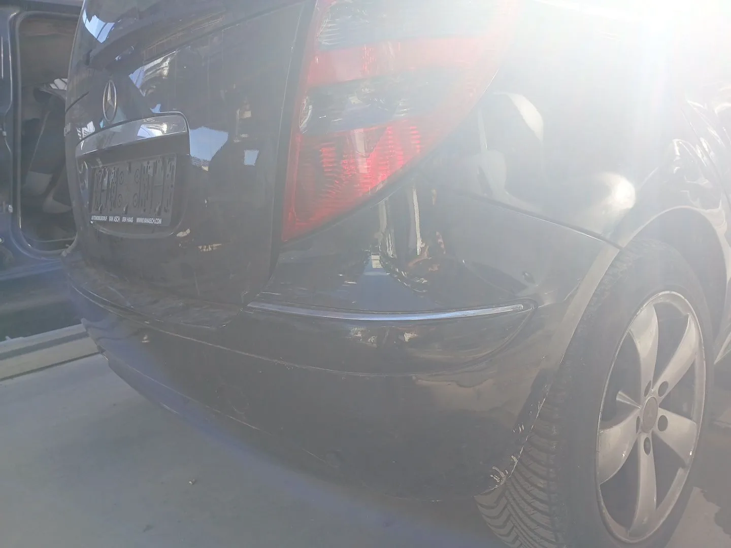 Paragolpes Trasero para Mercedes-Benz Clase A (W169)