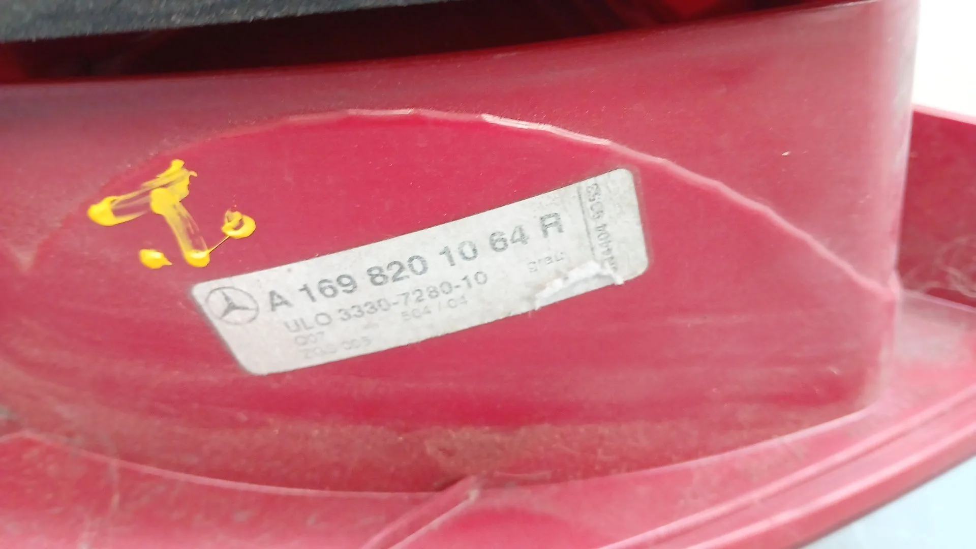 Piloto Trasero Derecho para Mercedes-Benz Clase A (W169)