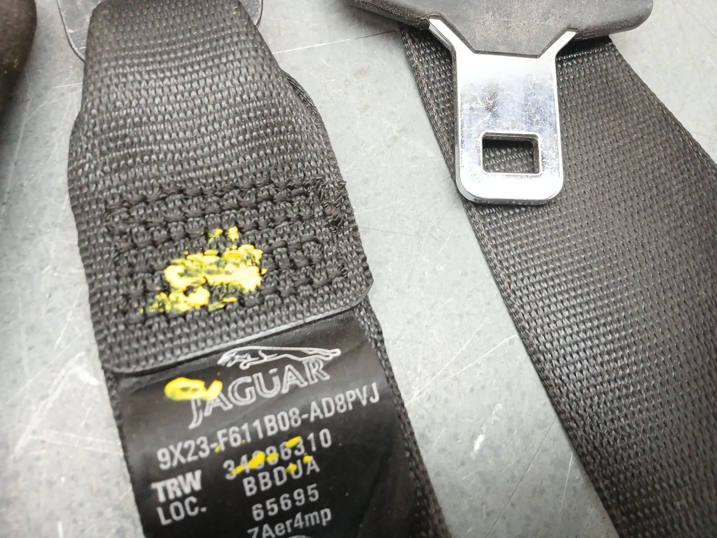 Cinturon Seguridad Delantero Derecho para Jaguar Xf