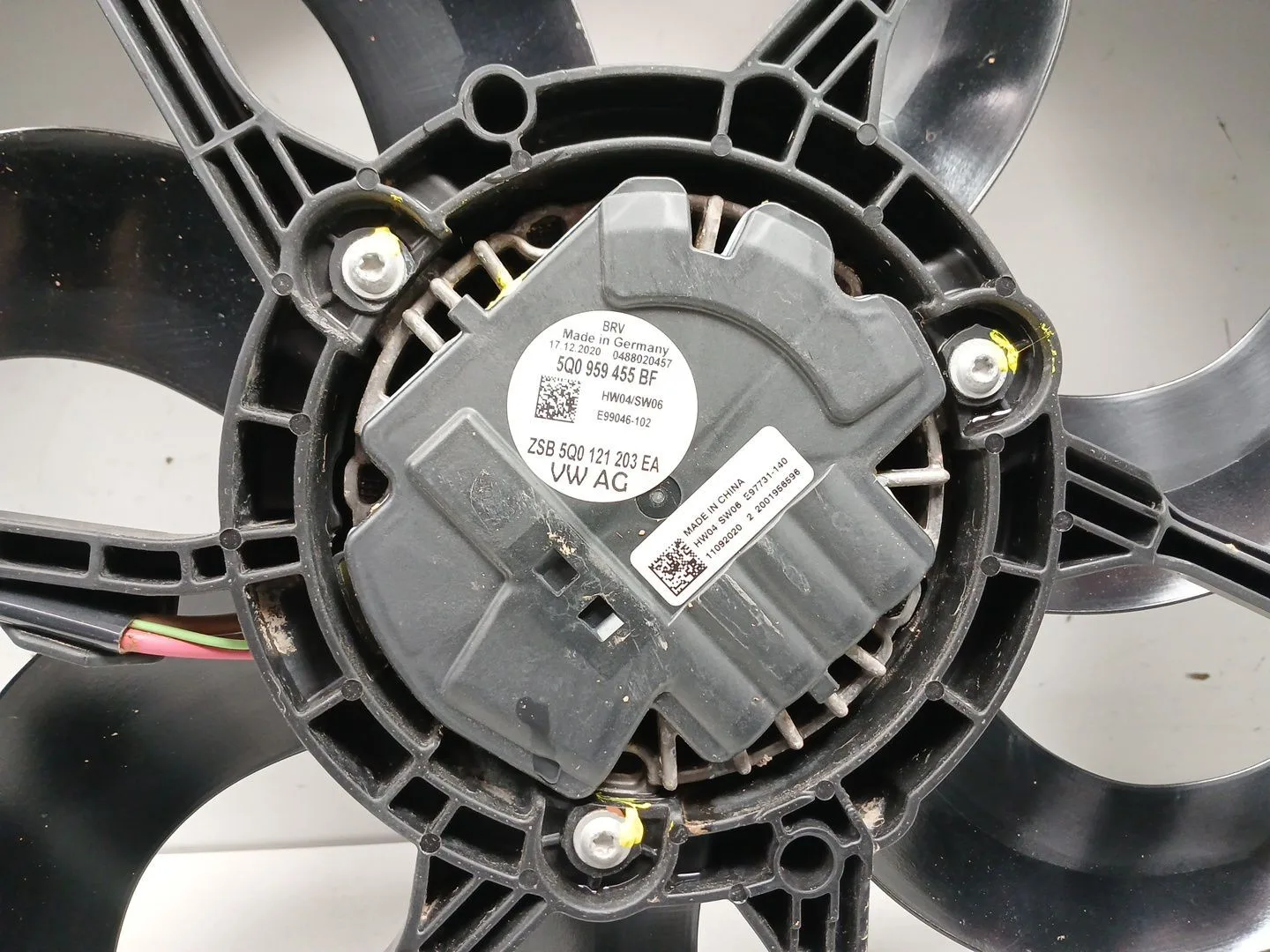 Electroventilador para Cupra Formentor (Km7, Kmp)