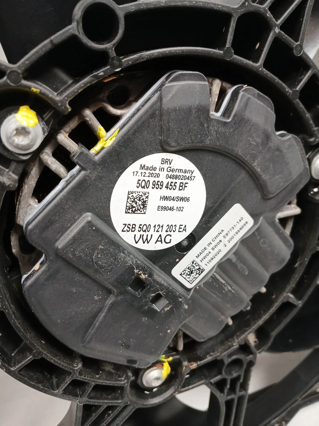 Electroventilador para Cupra Formentor (Km7, Kmp)