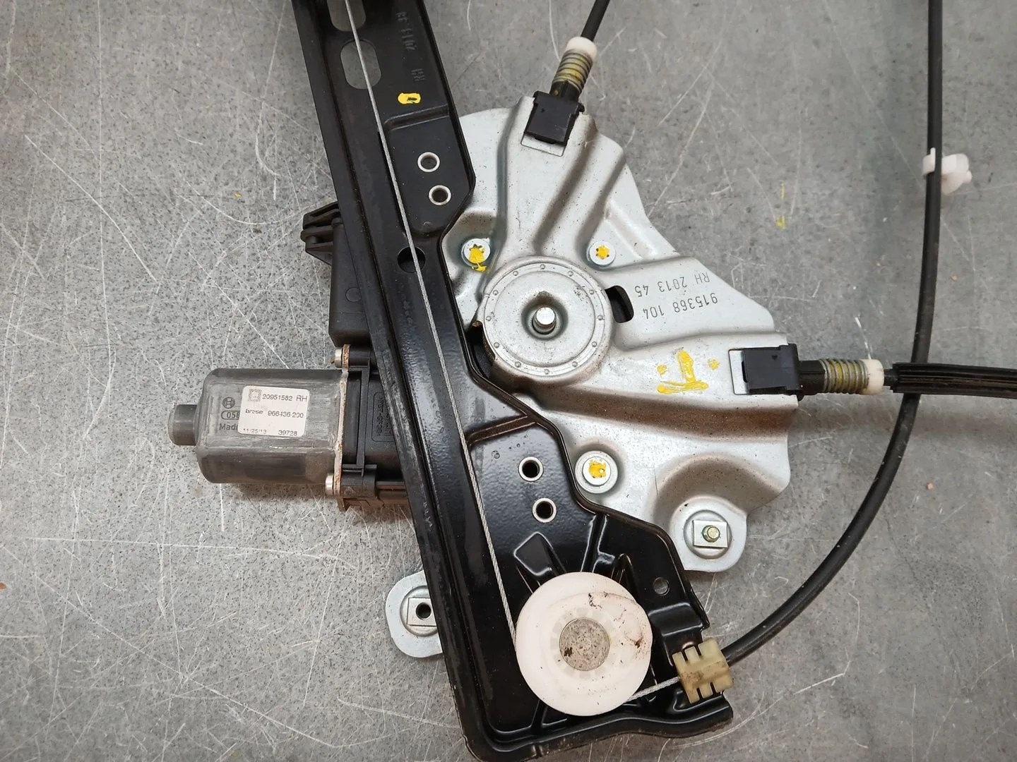 Elevalunas Delantero Derecho para Opel Zafira Tourer C (P12)
