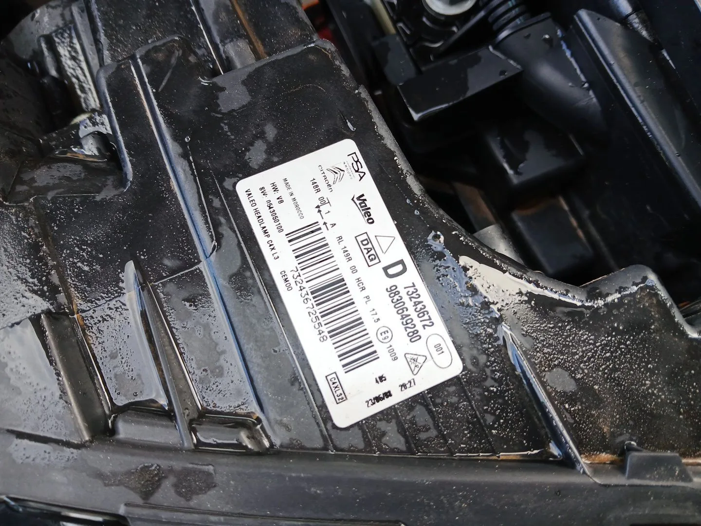 Faro Derecho para Citroën C4 Iii (Ba_, Bb_, Bc_)