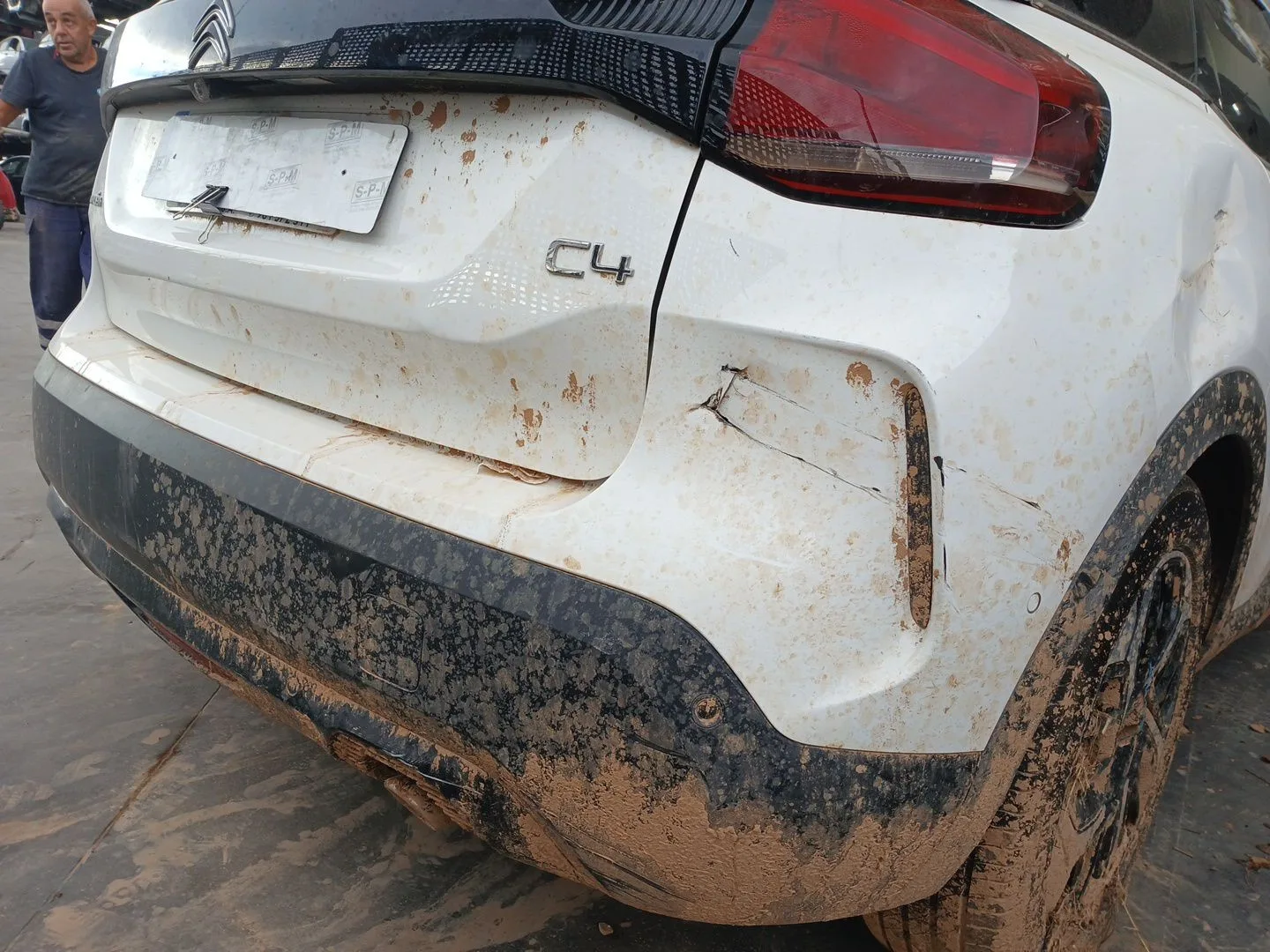 Paragolpes Trasero para Citroën C4 Iii (Ba_, Bb_, Bc_)
