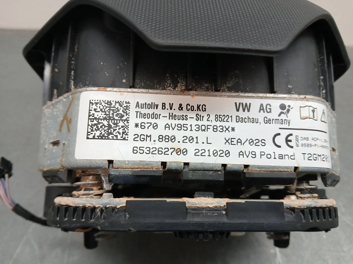 Kit Airbag para Volkswagen T-Cross (C11, D31)