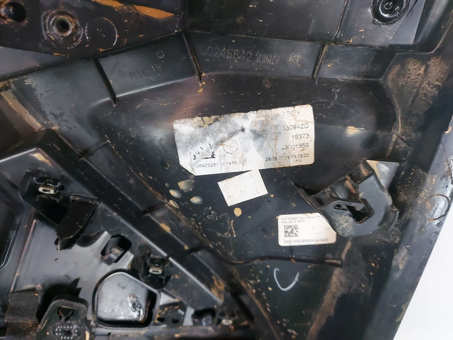 Guarnecido Puerta Delantera Derecha para Peugeot 3008 Iii Hybrid Motor Hn09