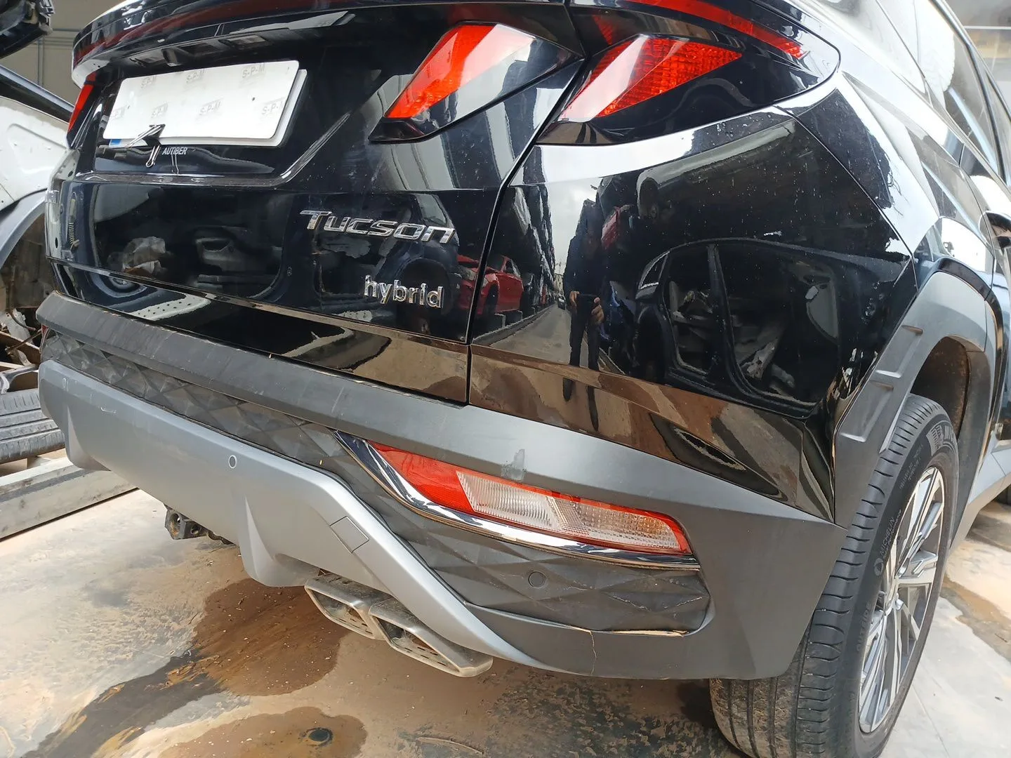 Paragolpes Trasero para Hyundai Tucson (Nx4E, Nx4A)