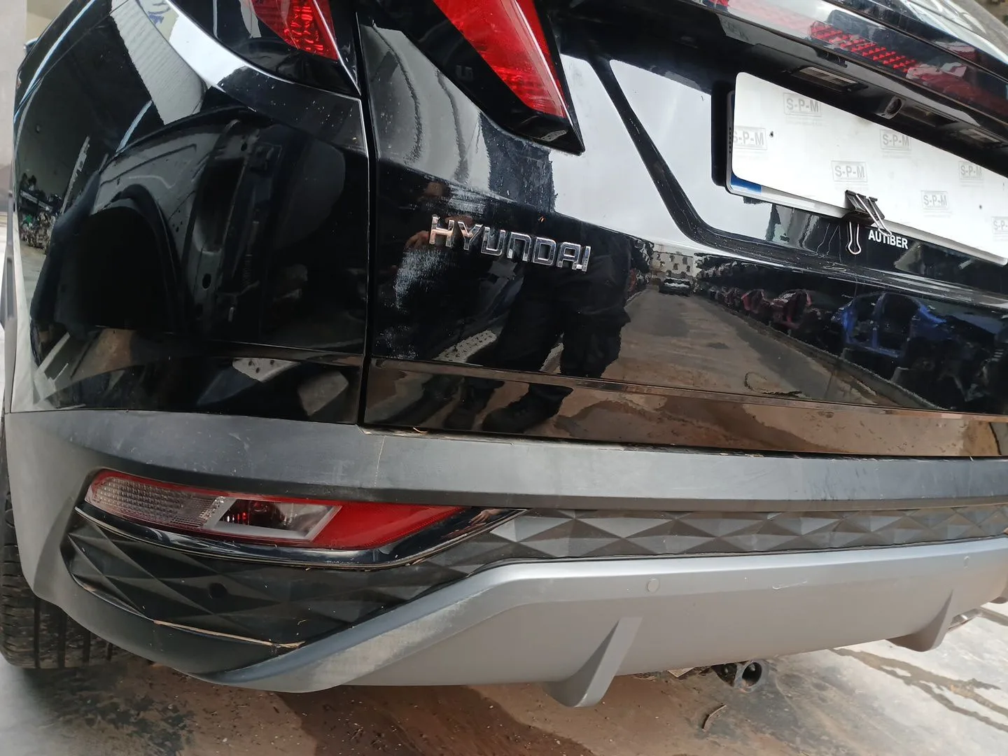 Paragolpes Trasero para Hyundai Tucson (Nx4E, Nx4A)