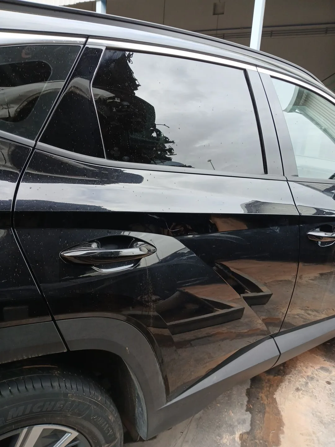 Puerta Trasera Derecha para Hyundai Tucson (Nx4E, Nx4A)