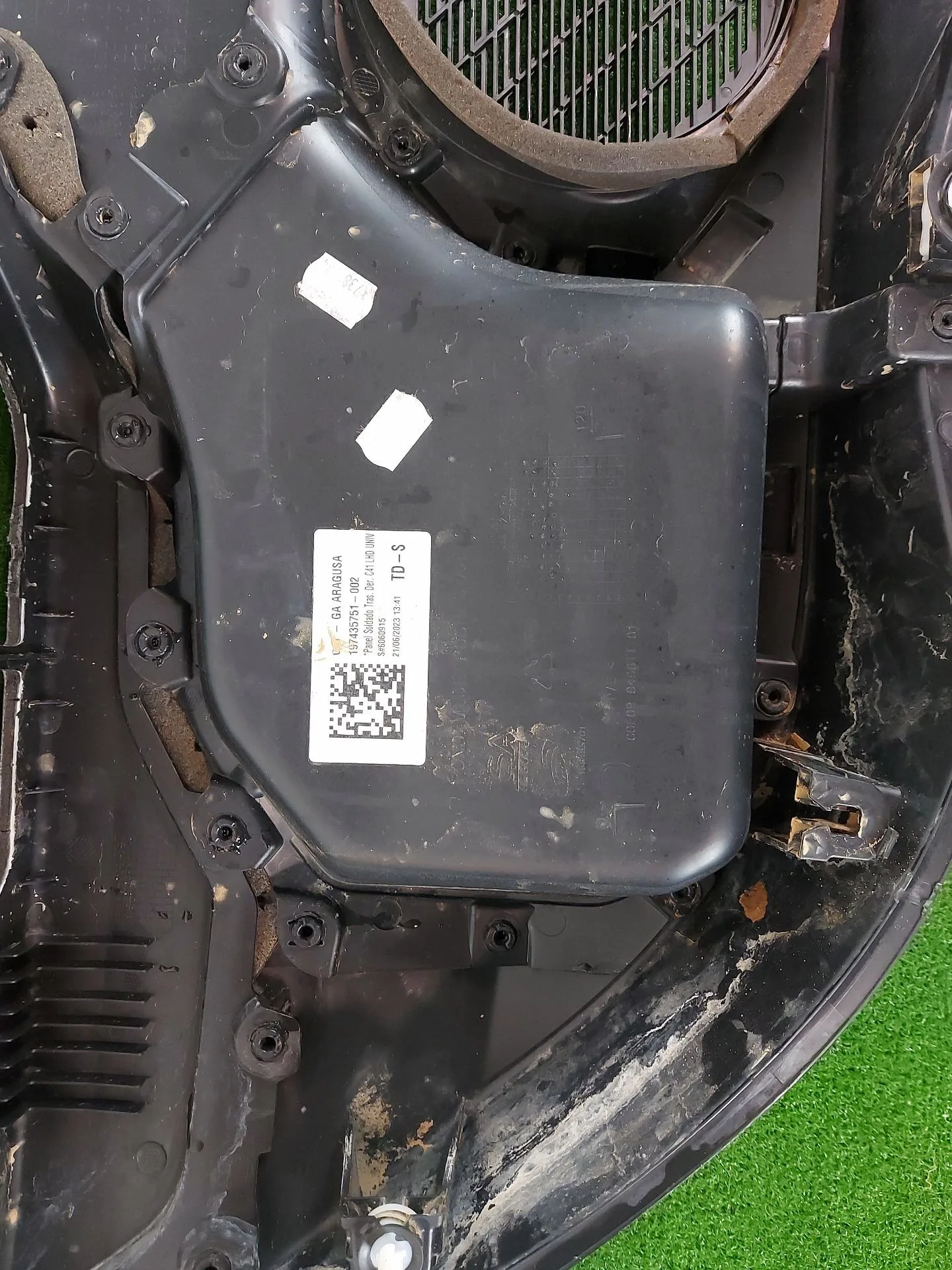 Guarnecido Puerta Trasera Derecha para Citroën C4 Iii (Ba_, Bb_, Bc_)