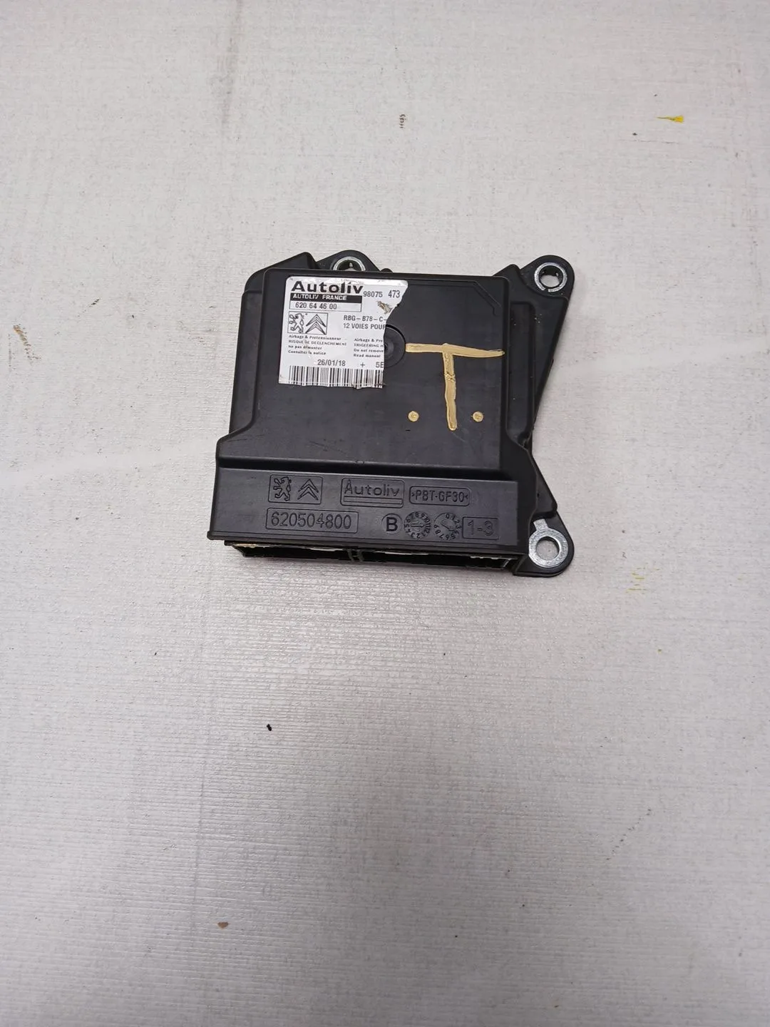 Centralita Airbag para Citroën C4 Picasso