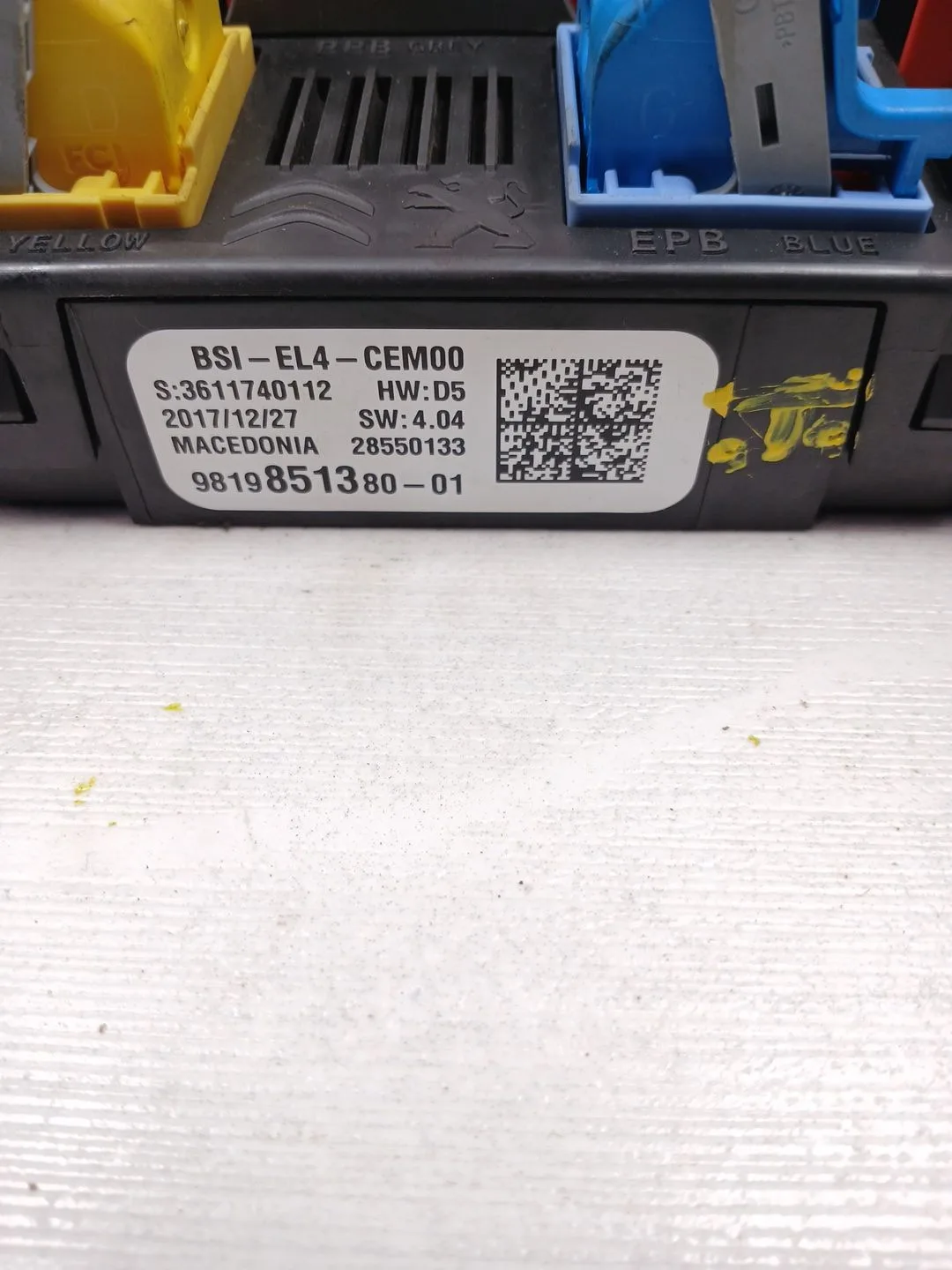 Centralita Bsi para Citroën C4 Picasso