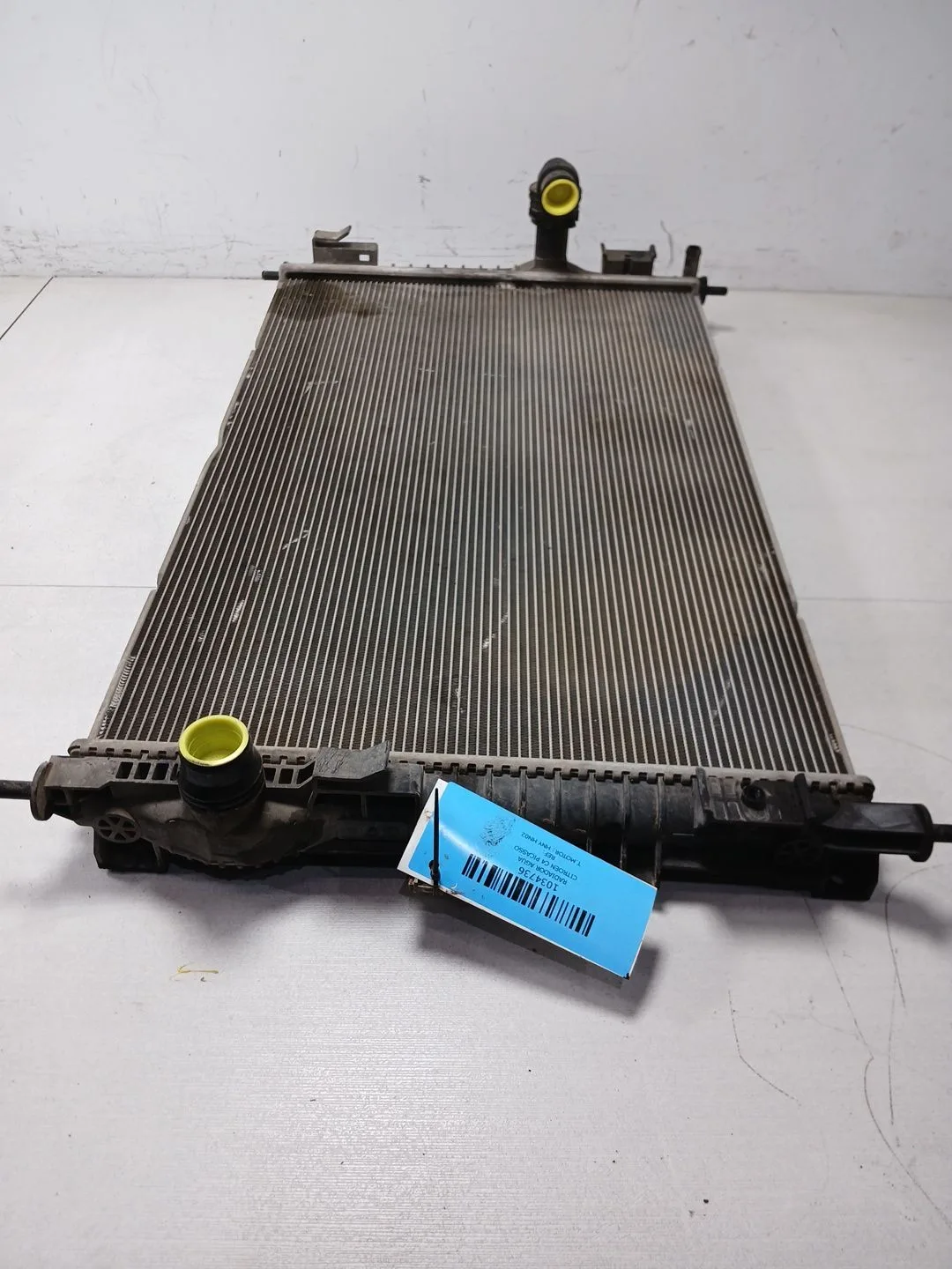 Radiador Agua para Citroën C4 Picasso