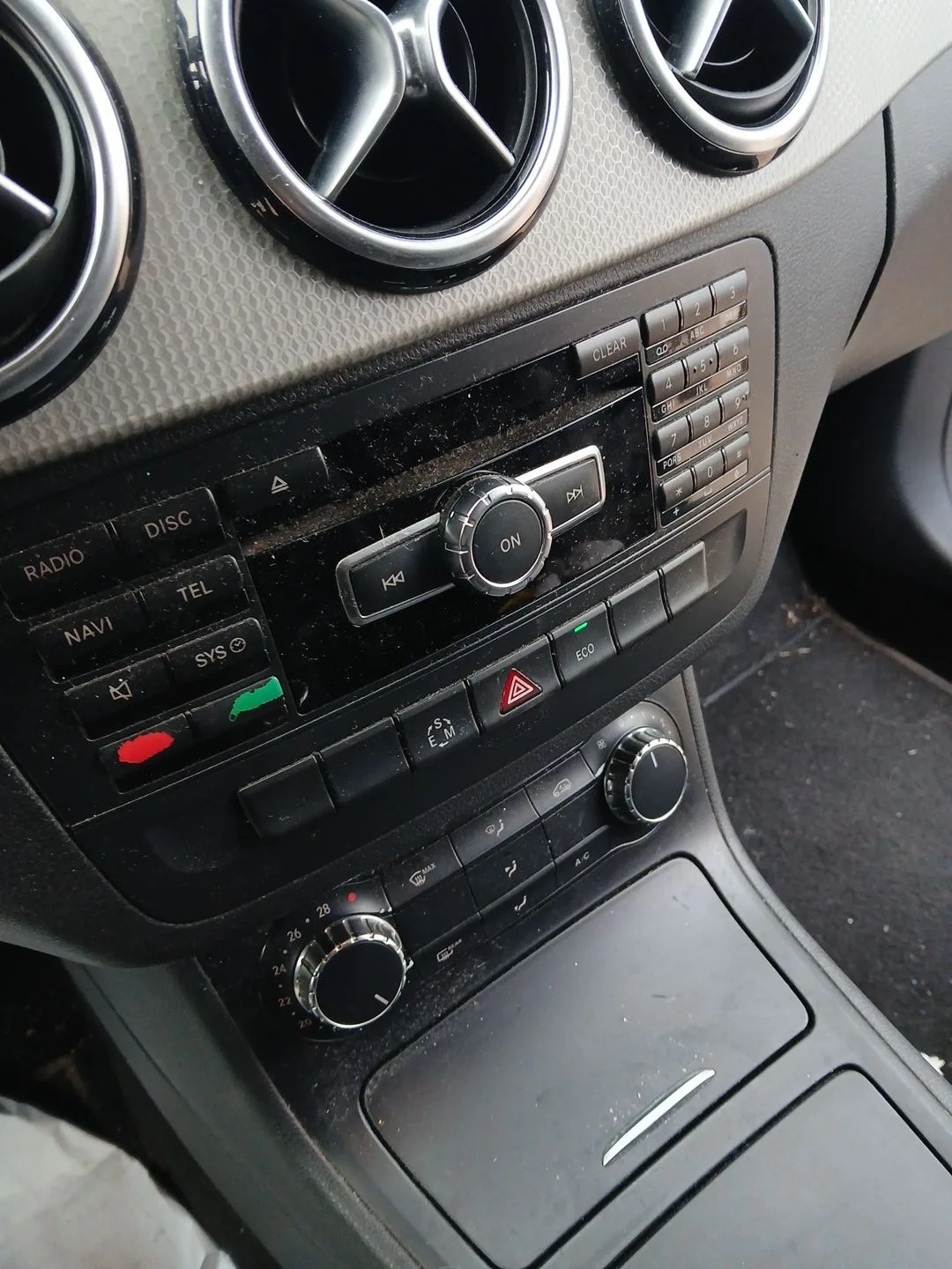 Sistema Audio / Radio Cd para Mercedes-Benz Clase B Sports Tourer (W246, W242)