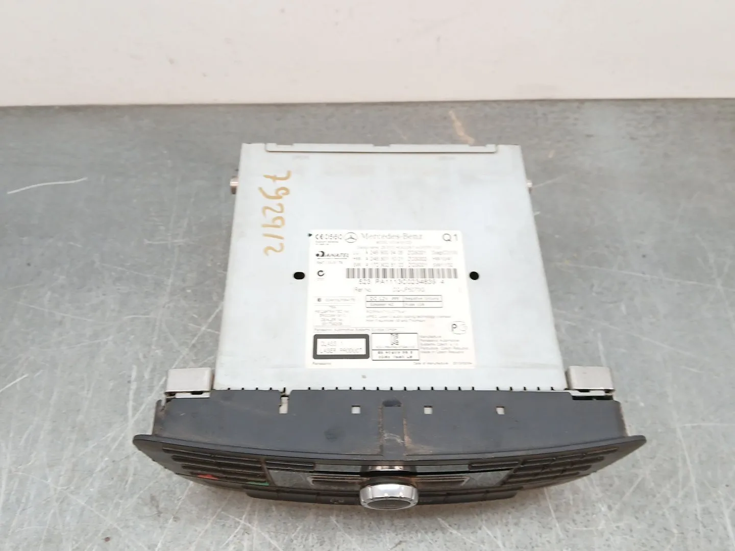 Sistema Audio / Radio Cd para Mercedes-Benz Clase B Sports Tourer (W246, W242)