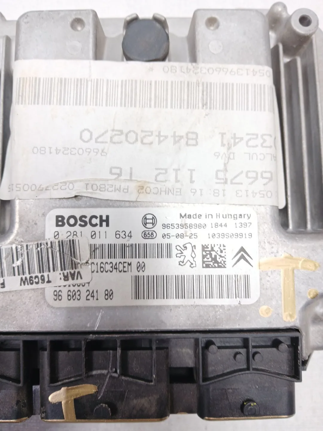 Centralita Motor Uce para Peugeot 307 Sw (3H)
