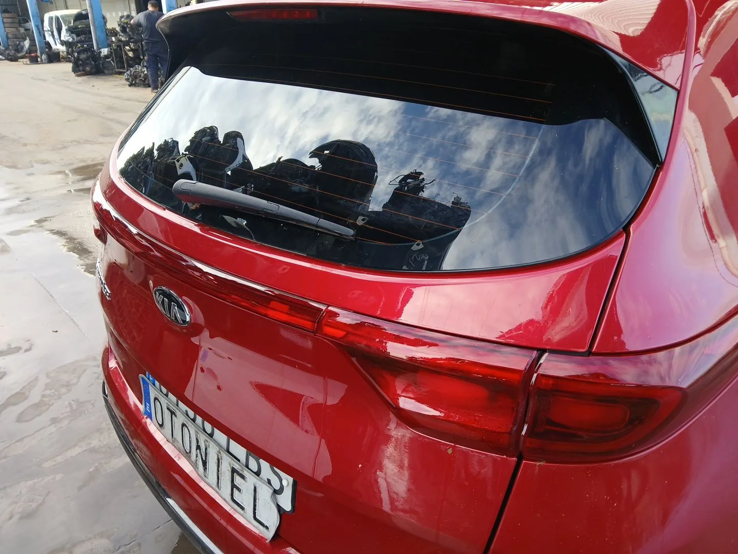Porton Trasero para Kia Sportage Iv (Ql, Qle)
