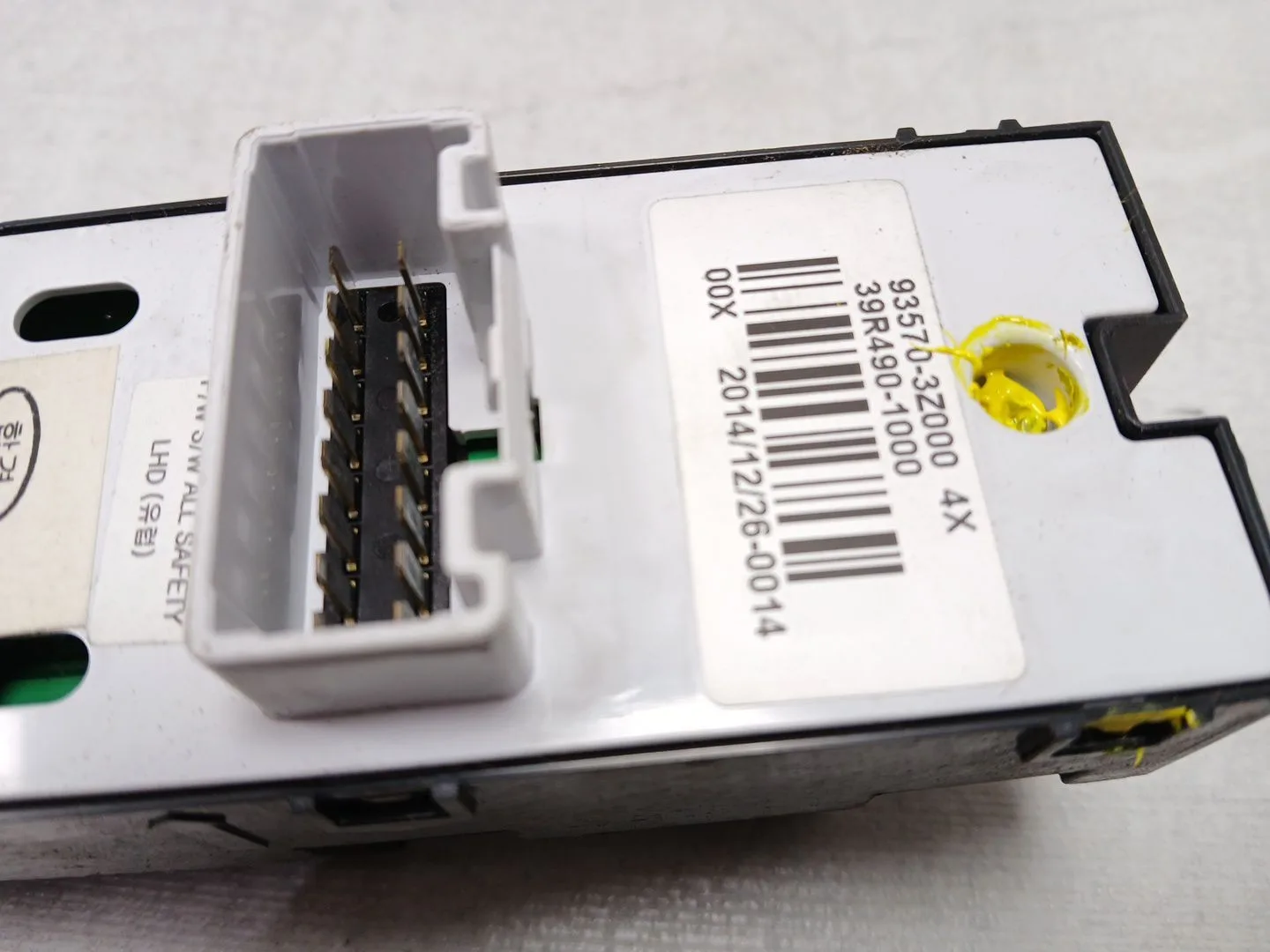 Mando Elevalunas Delantero Izquierdo para Hyundai I40 I (Vf)