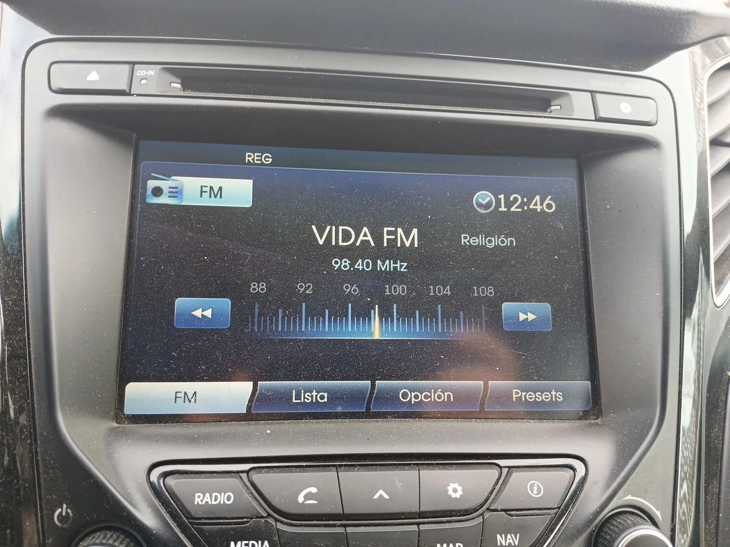 Sistema Audio / Radio Cd para Hyundai I40 I (Vf)