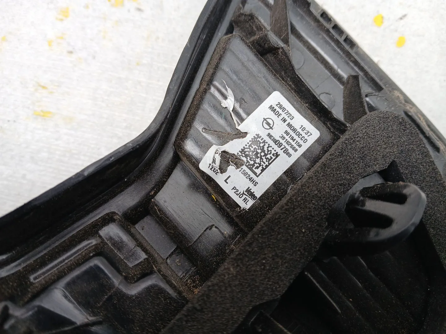 Piloto Trasero Izquierdo Interior para Opel Corsa F (P2Jo)