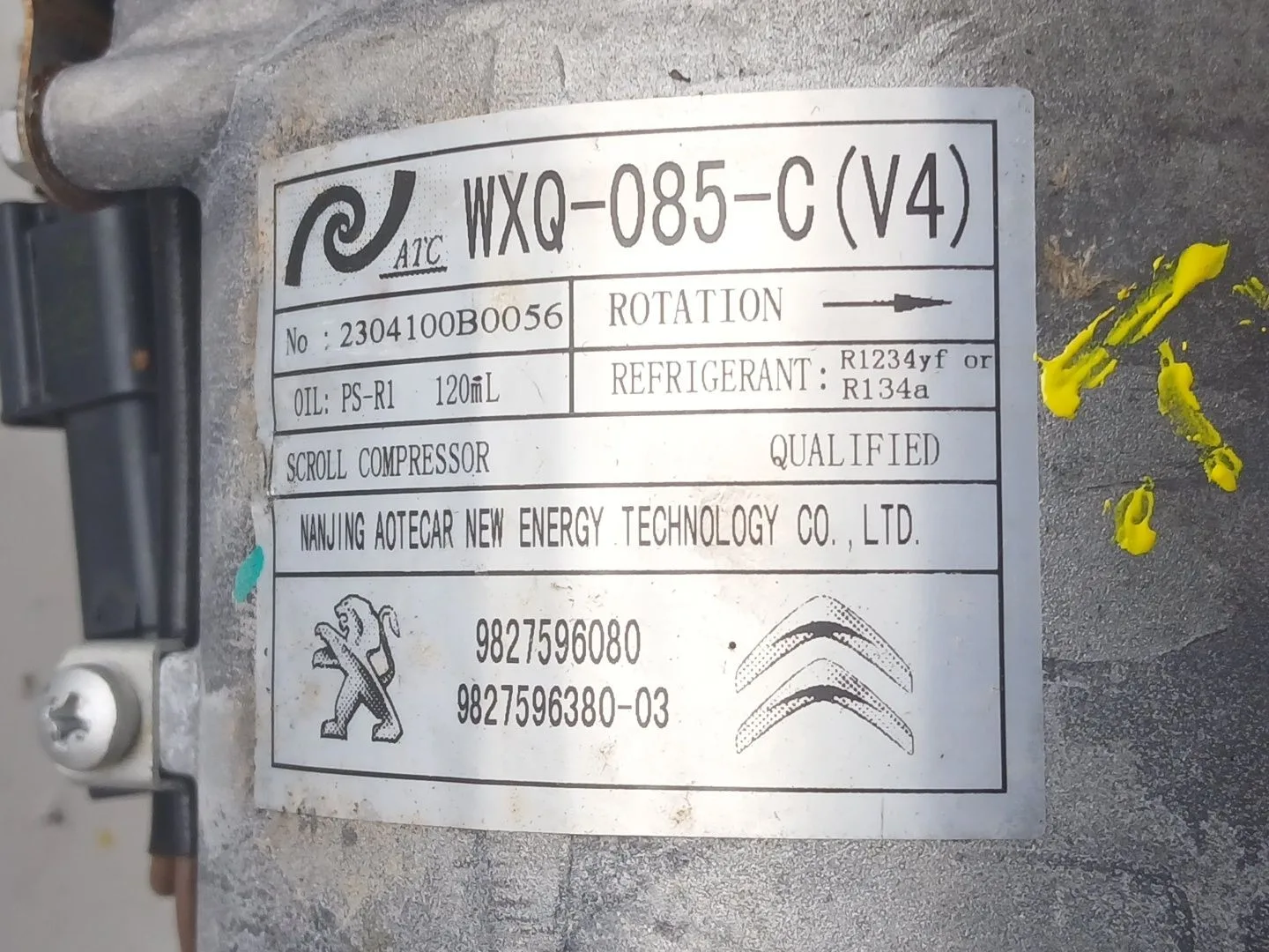 Compresor Aire Acondicionado para Opel Corsa F (P2Jo)