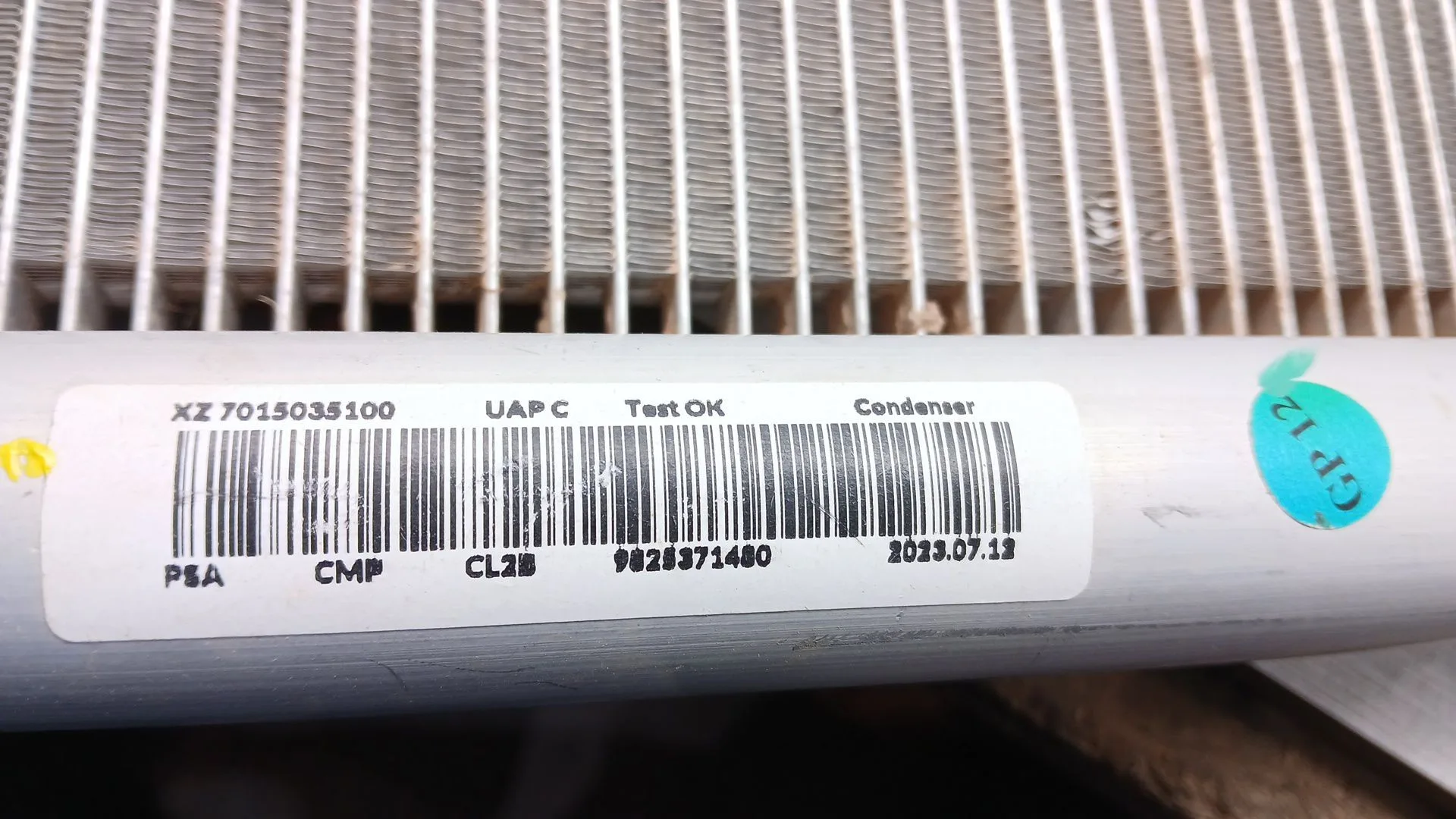 Condensador / Radiador Aire Acondicionado para Opel Corsa F (P2Jo)