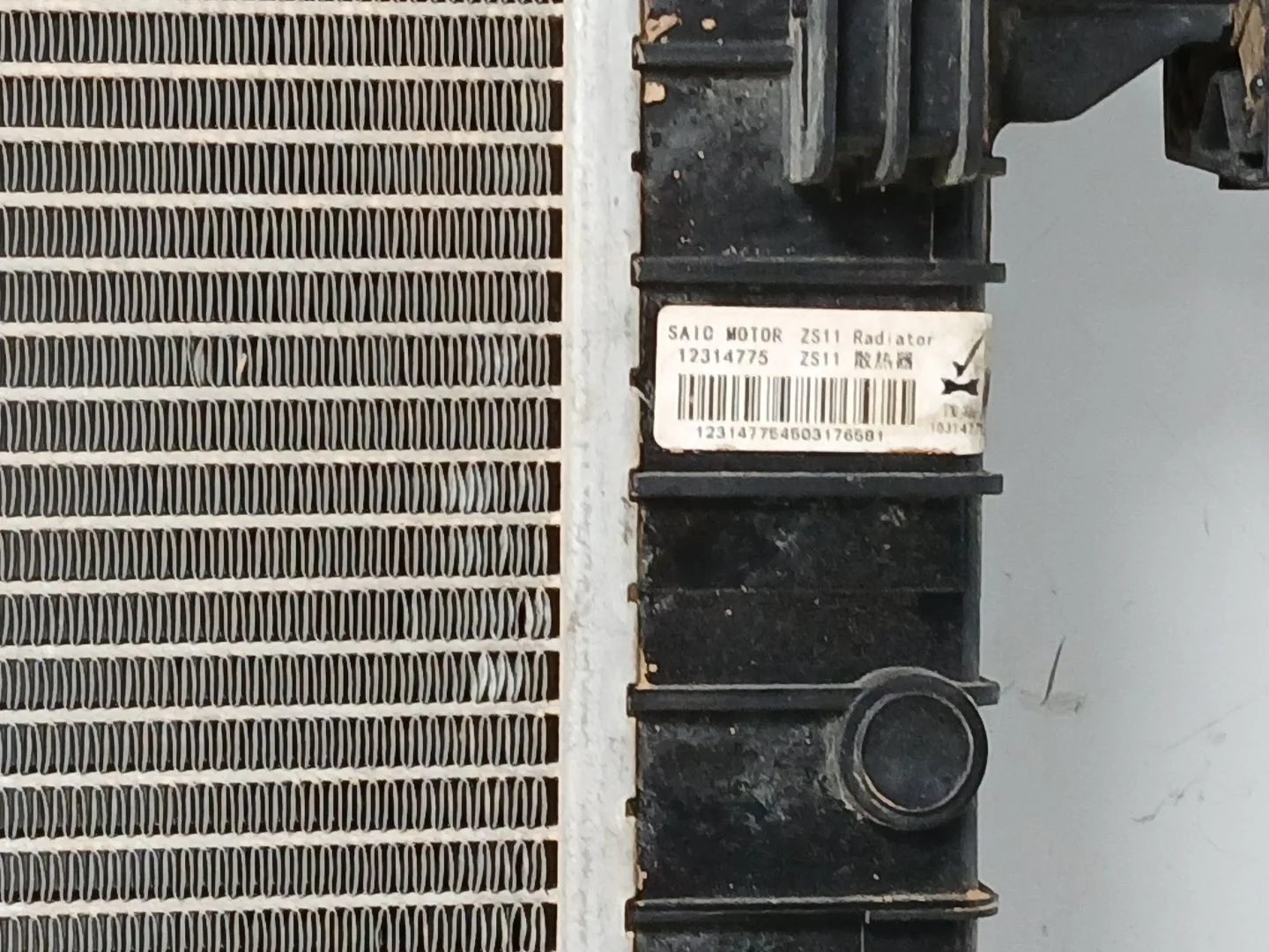 Radiador Agua para Mg Zs Suv (Azs1)