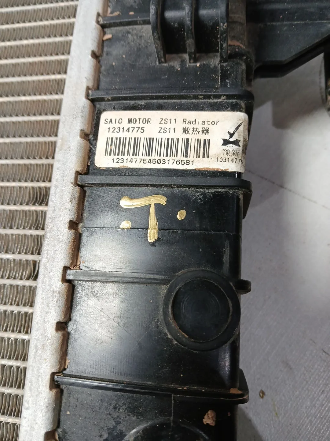 Radiador Agua para Mg Zs Suv (Azs1)