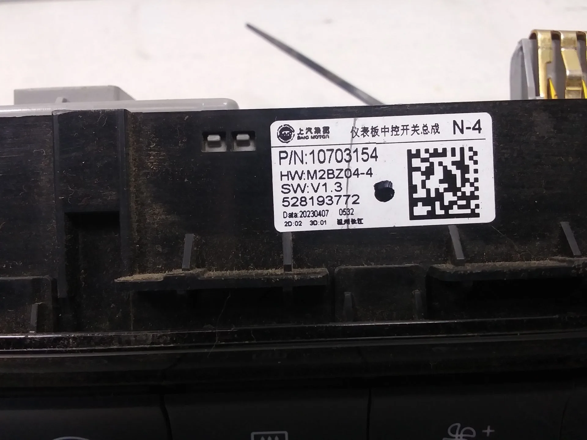 Mando Climatizador para Mg Zs Suv (Azs1)