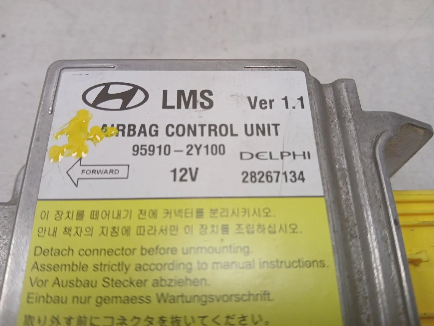 Centralita Airbag para Hyundai Ix35