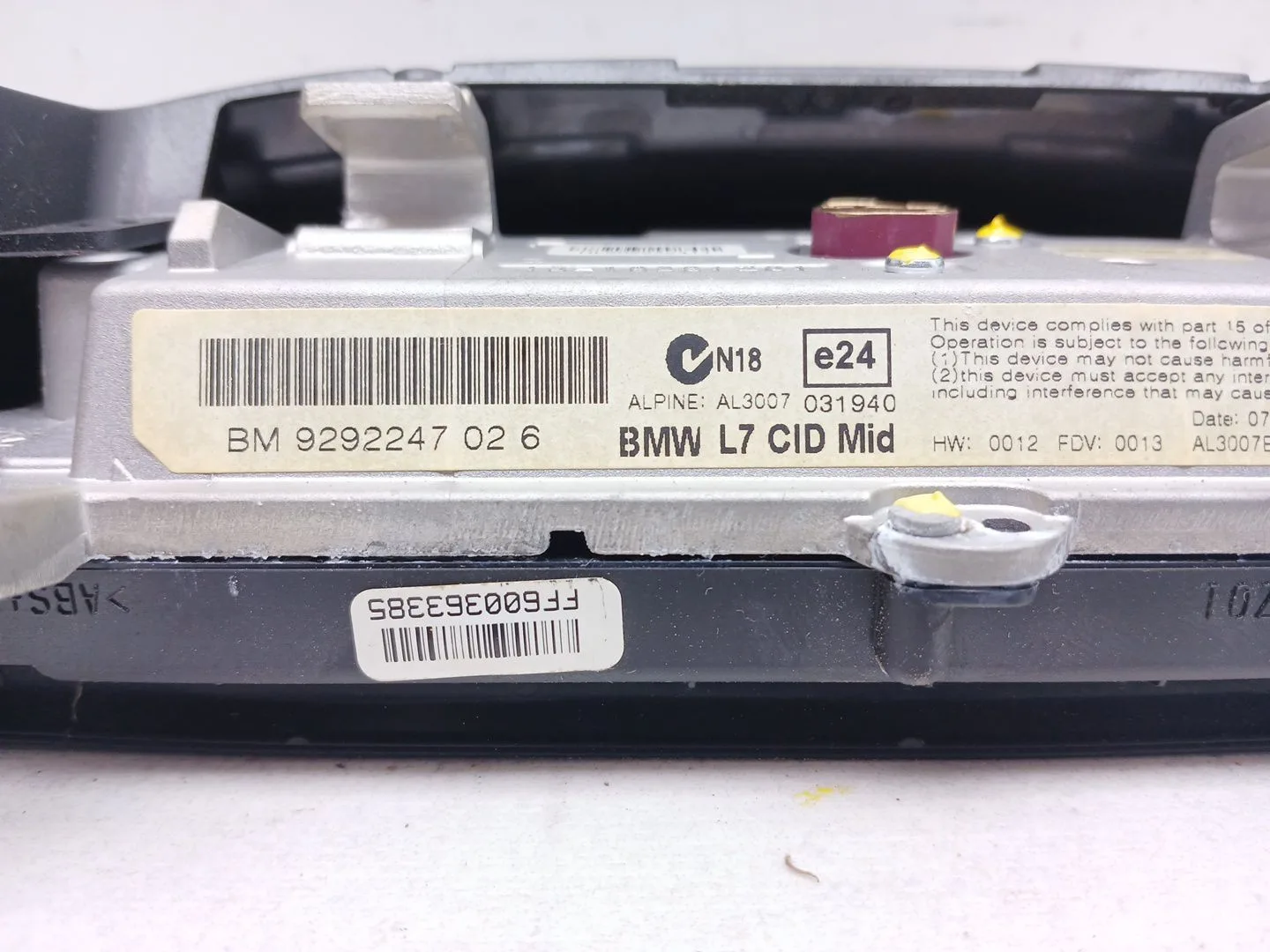 Pantalla Multifuncion para Bmw 3 (F30, F80)