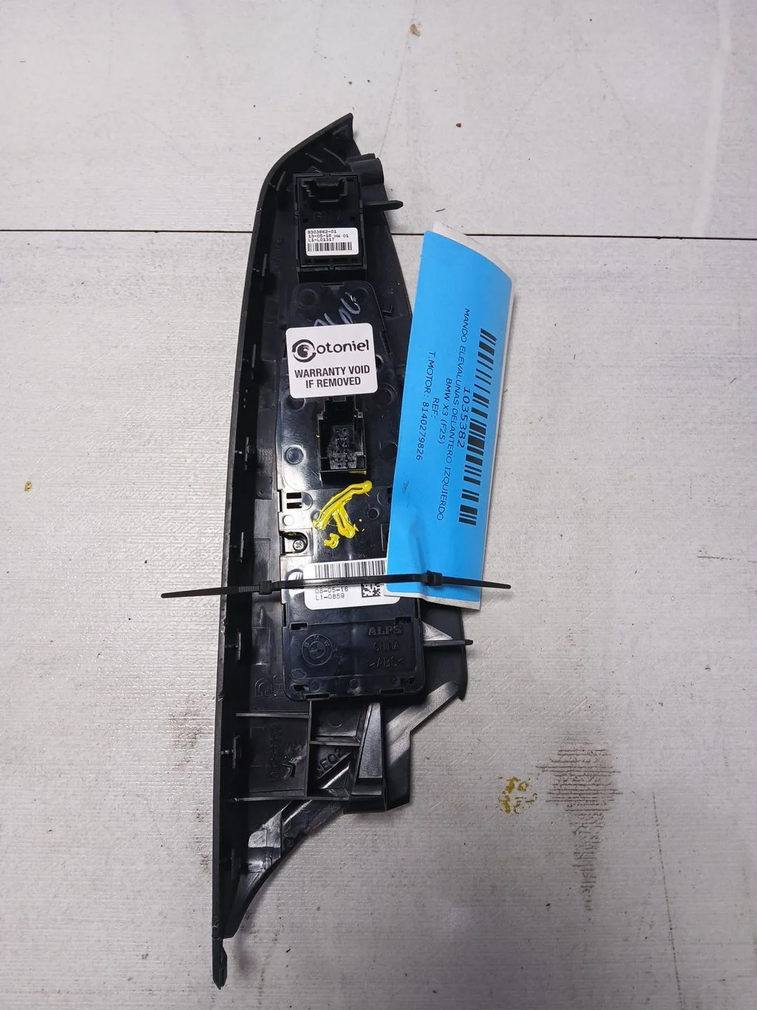 Mando Elevalunas Delantero Izquierdo para Bmw X3 (F25)