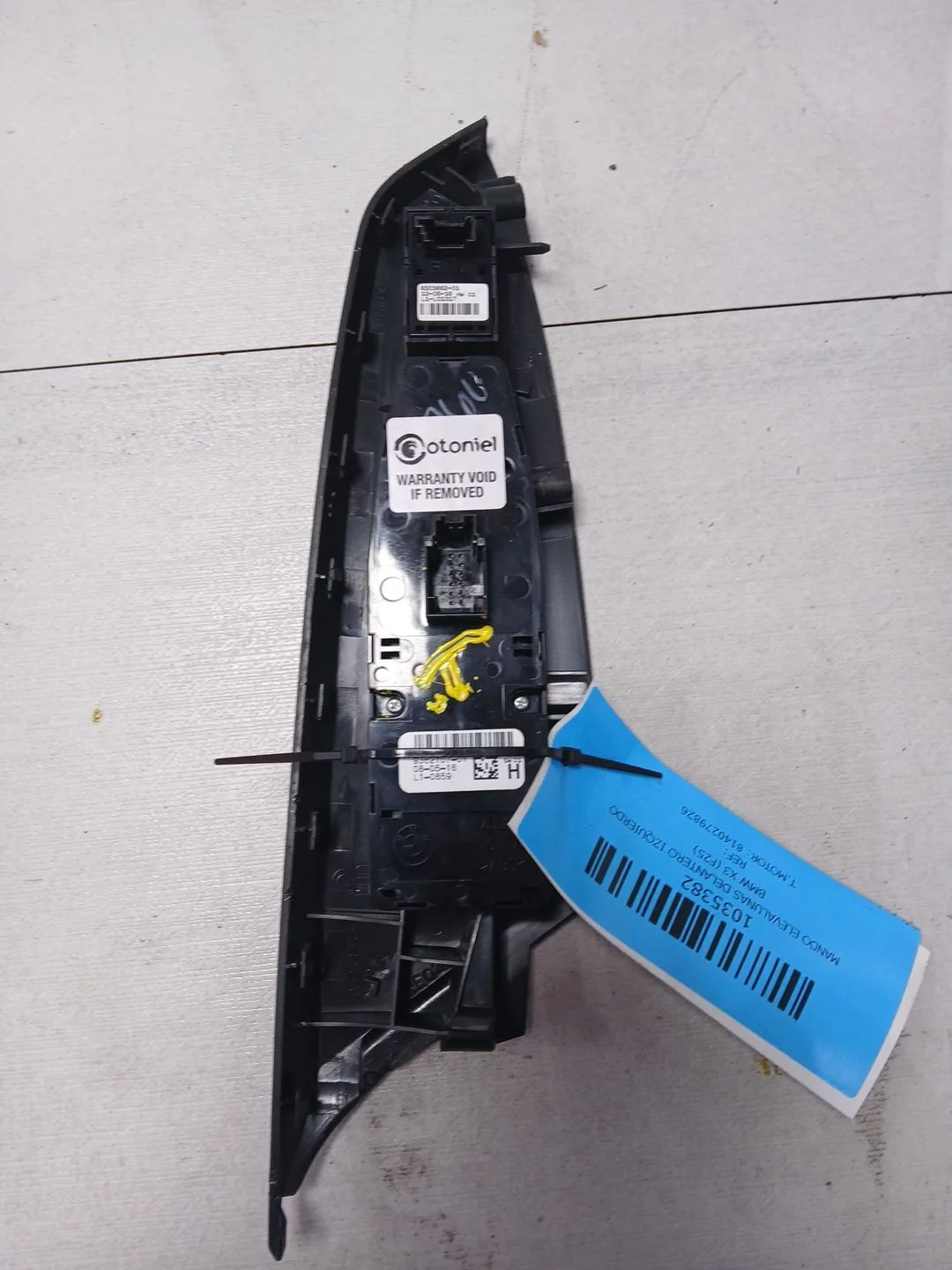 Mando Elevalunas Delantero Izquierdo para Bmw X3 (F25)