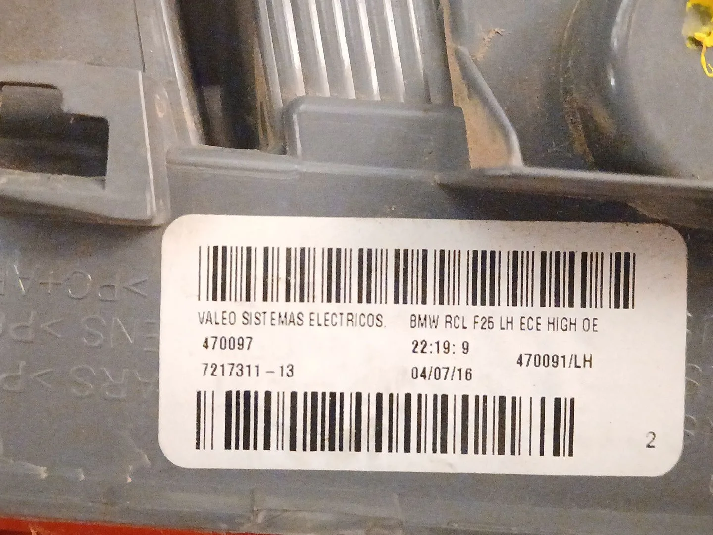 Piloto Trasero Izquierdo para Bmw X3 (F25)