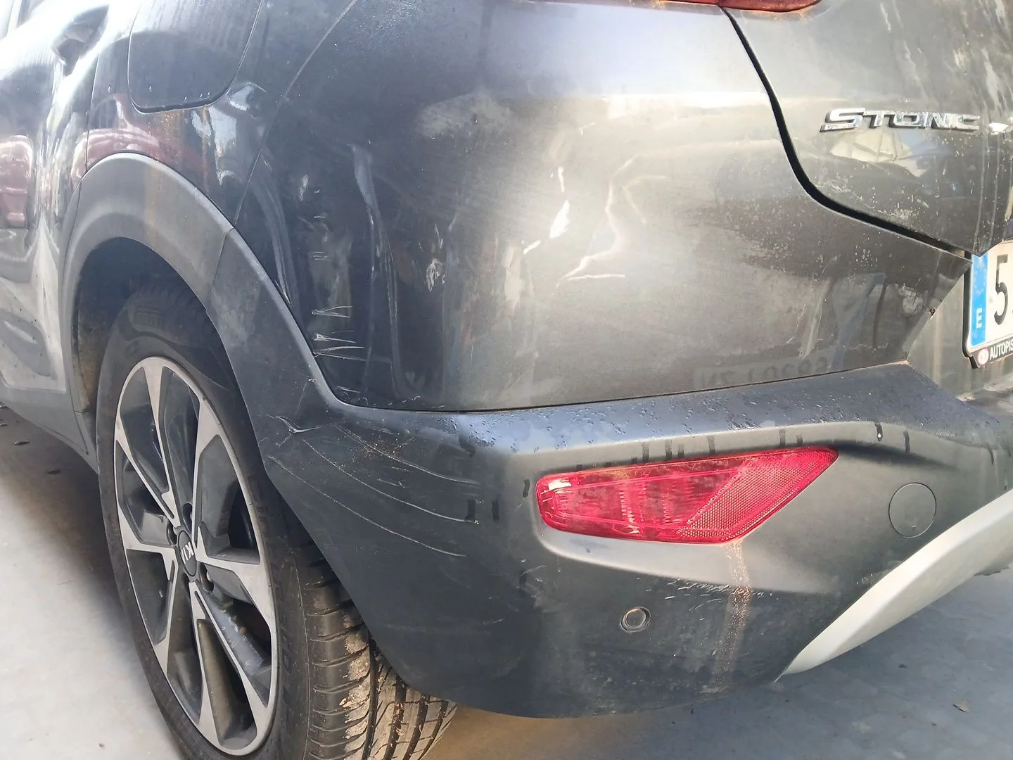 Paragolpes Trasero para Kia Stonic (Yb)